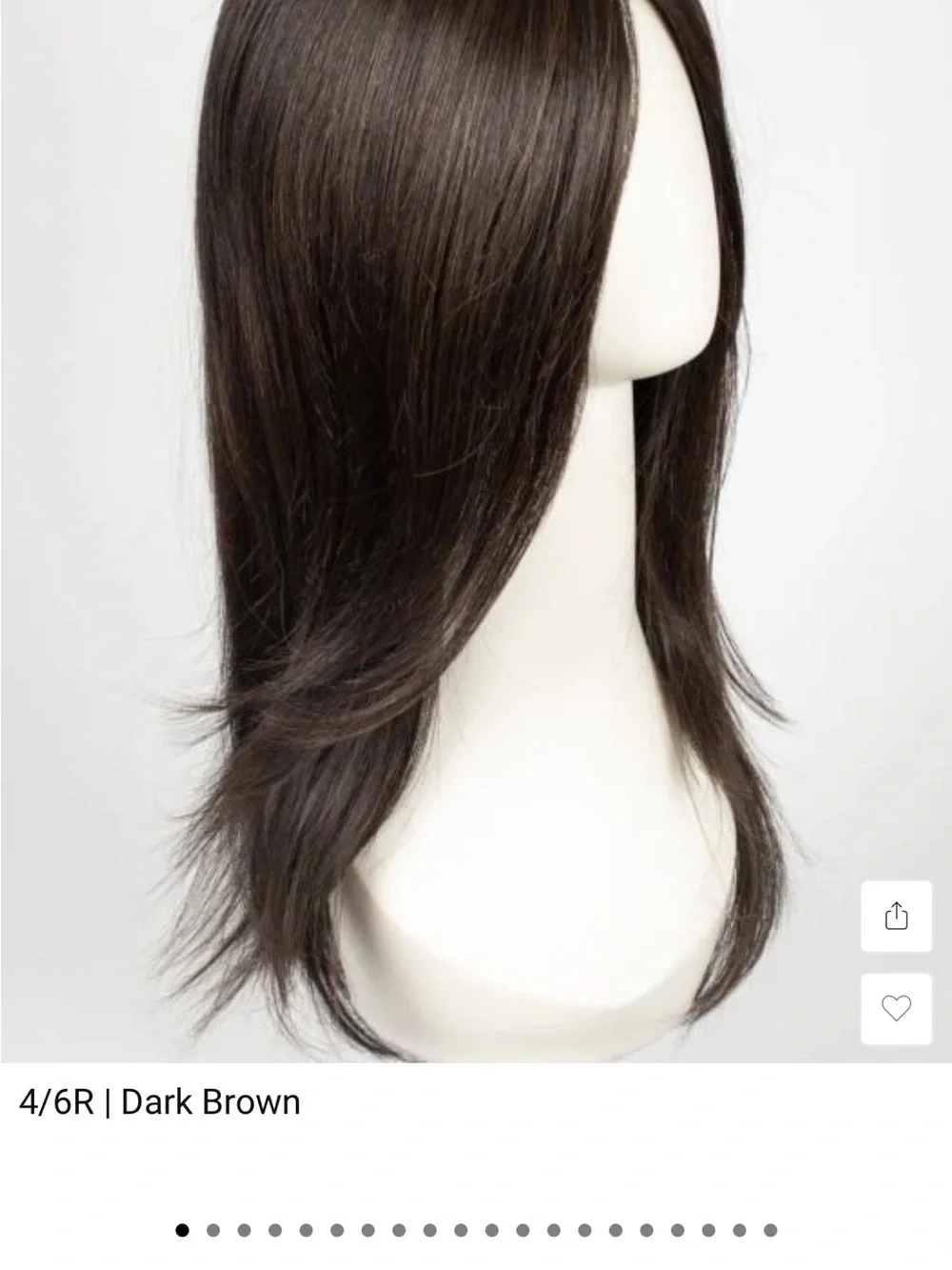 Tressallure Sensational Dark Brown Women's Layered Wig